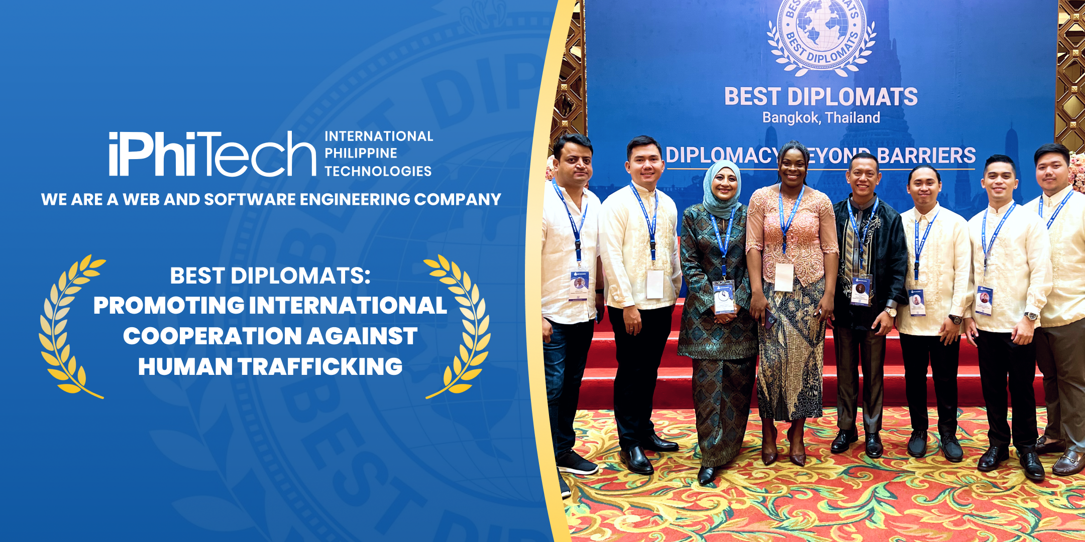 iPhiTech CEO and Executives attended the Best Diplomats in Bangkok, Thailand