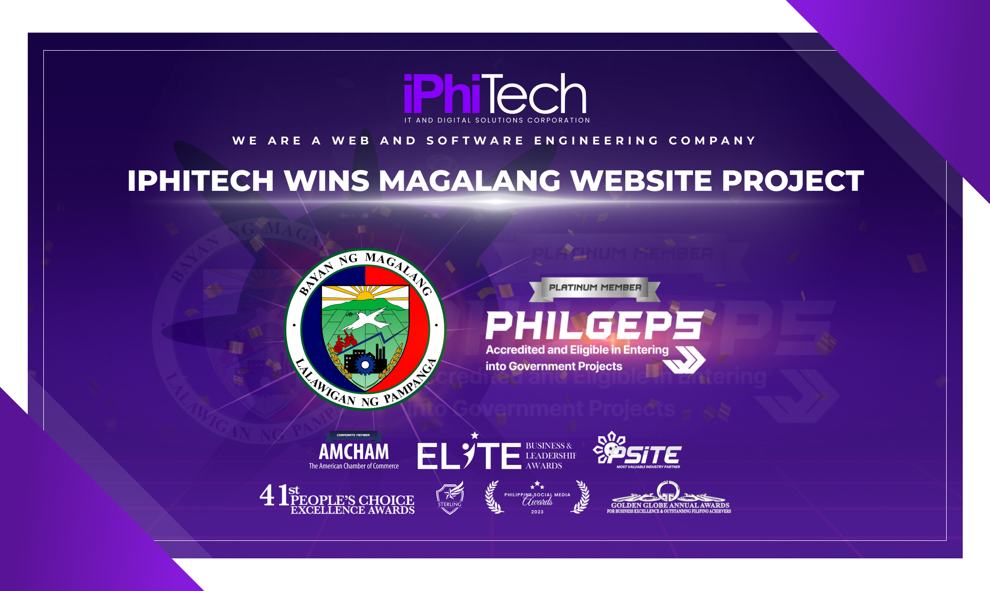 iPhiTech Wins Magalang Website Project