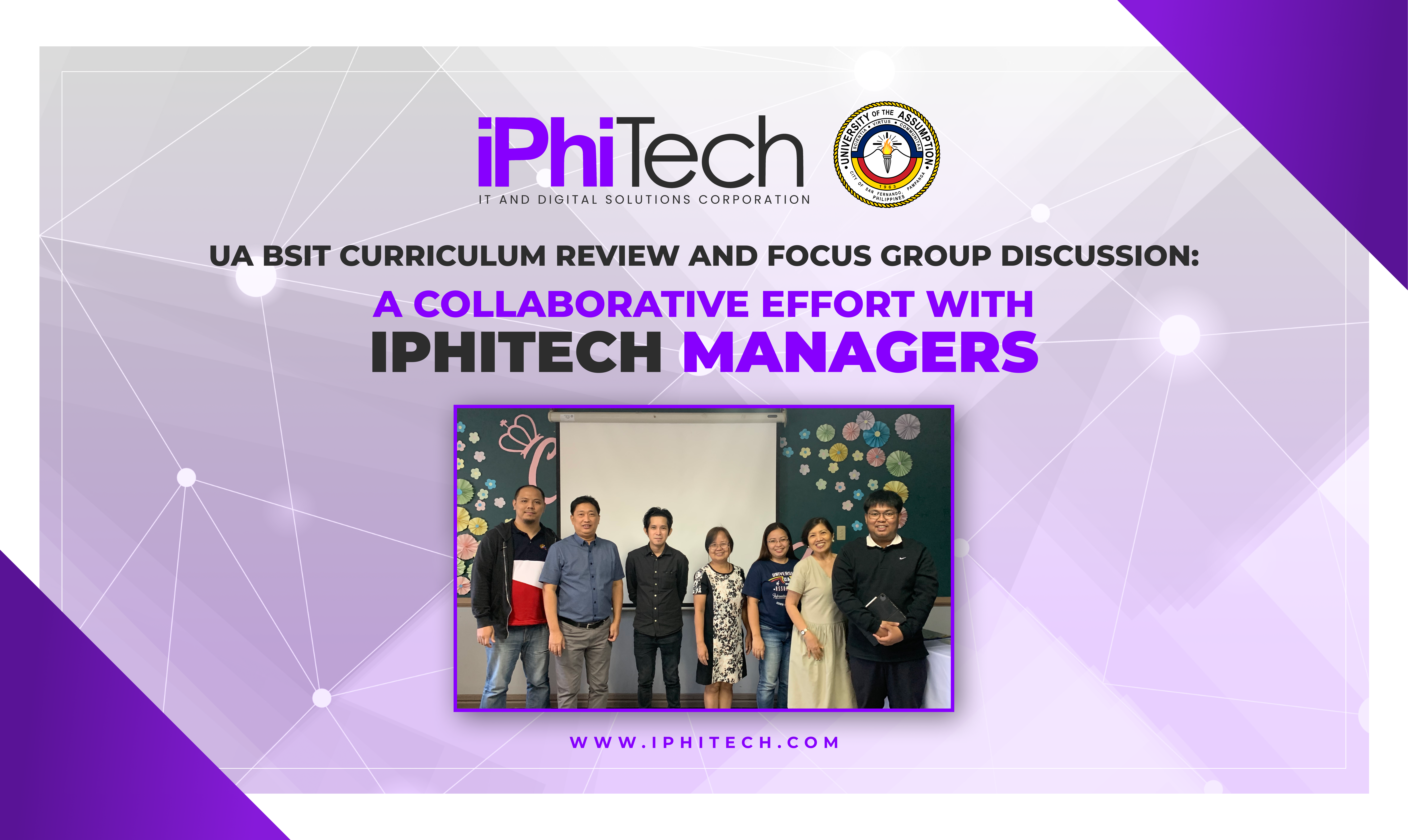 UA BSIT Curriculum Review with iPhiTech Managers