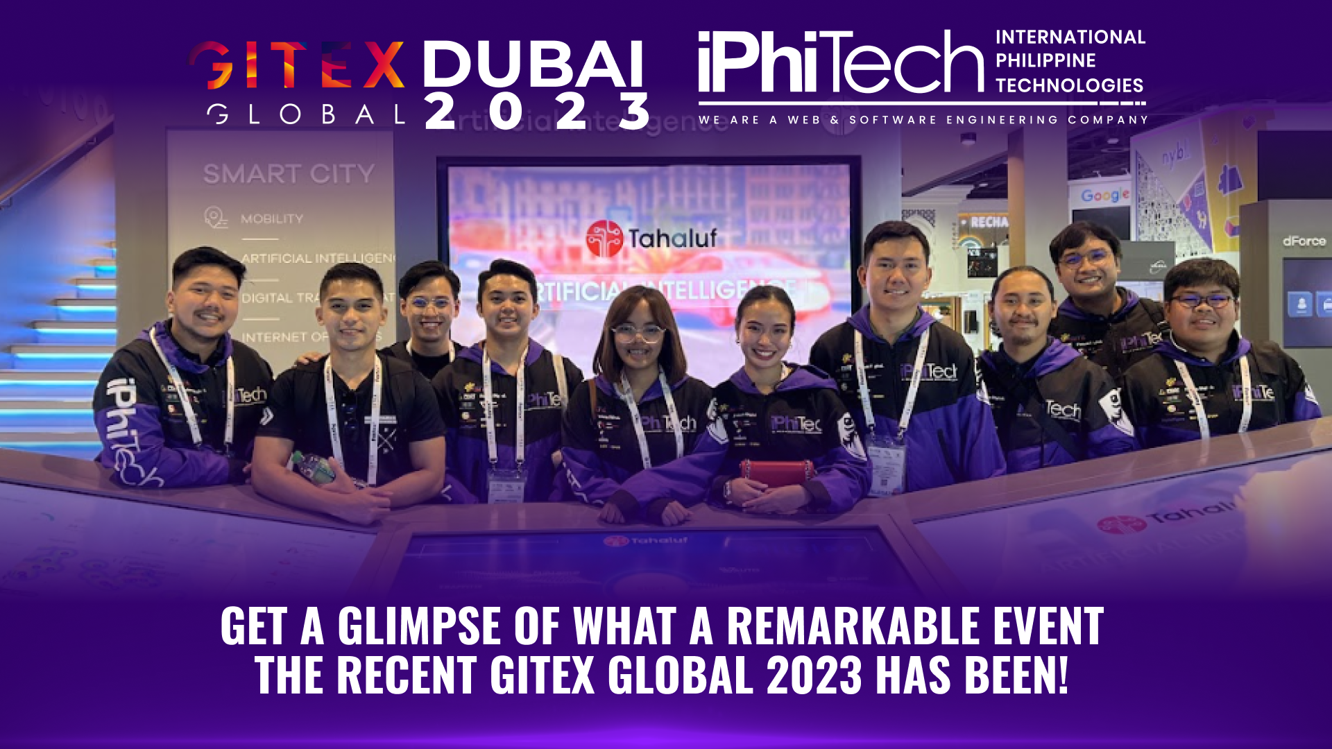 GITEX Global 2023 attended by iPhiTech Delegates